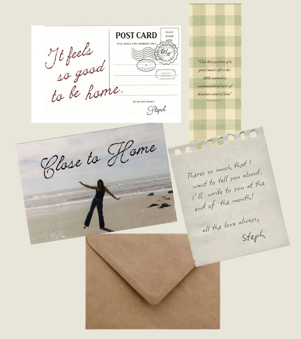 Close to Home - FIRST LETTER