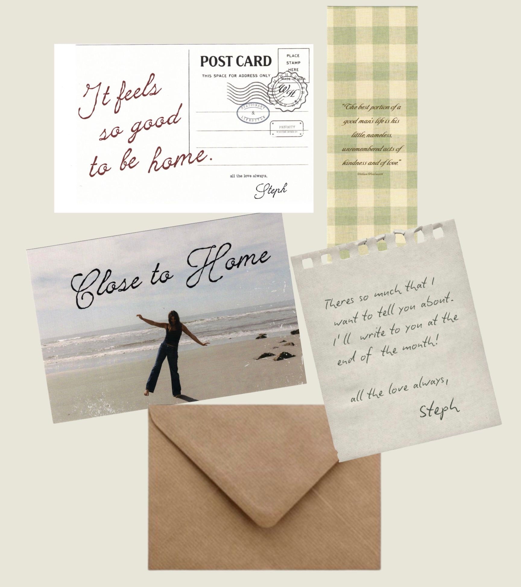 Close to Home - FIRST LETTER