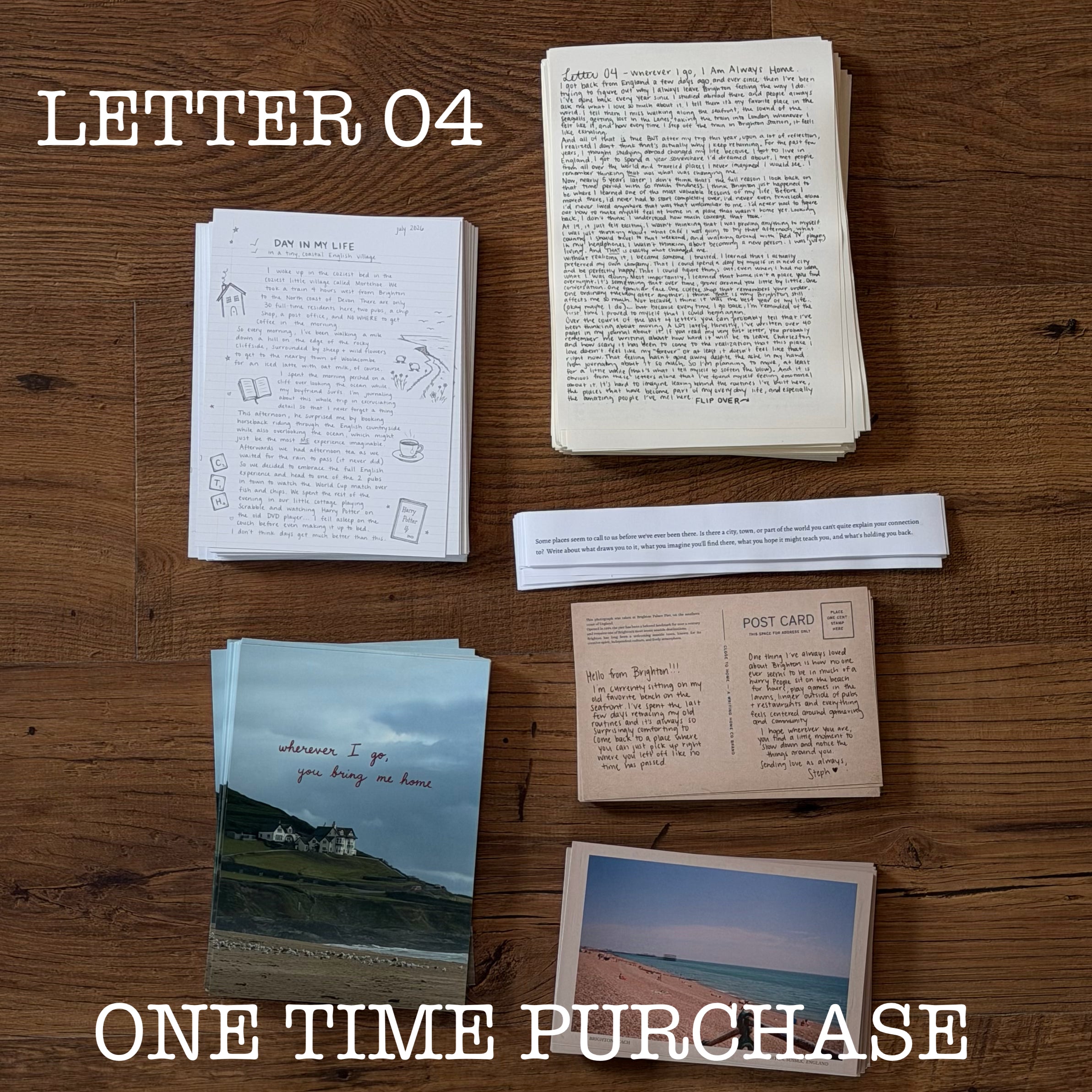 Close to Home - LETTER 04