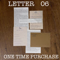 Close to Home - LETTER 06